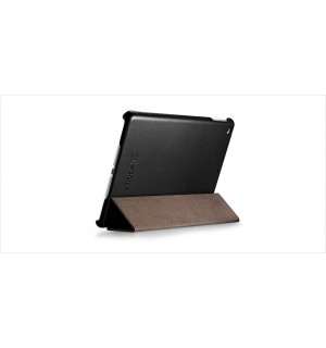 ipad dark brown leather case
